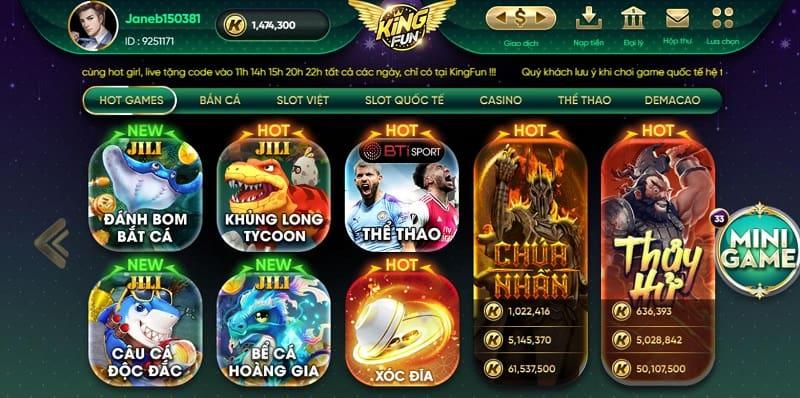 Chọn cổng game nhiều slot game hay